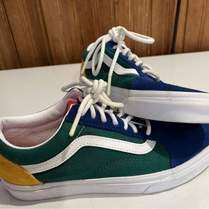 Vans old skool color block size 7 woman’s